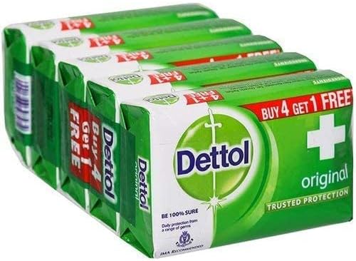 Dettol Original Buy 4 Get 1 Free (125gx5)