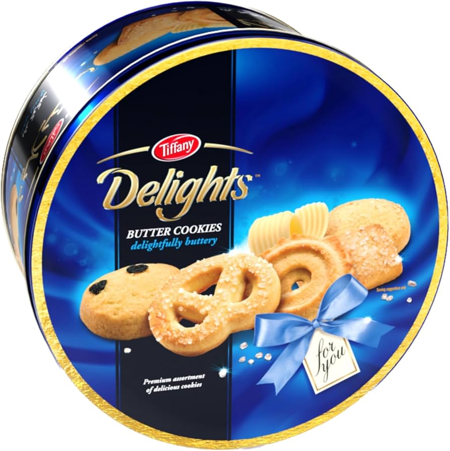 Danish Delights Butter Cookies 454g
