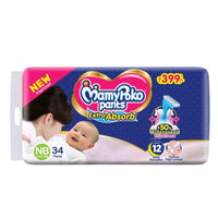 Mamy Poko Pants Extra Absorb Diapers NB 34Pants