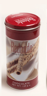 Creme Wafers Redondo Chocolate 125g