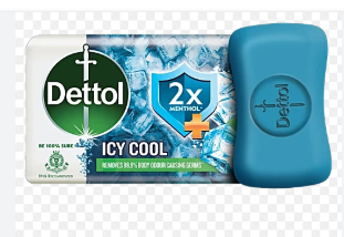 Dettol Cool Soap 2X Menthol 75 g