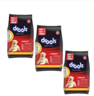 Drools Adult Chicken& Egg 400g*3 (Buy 2 Get 1 Free)