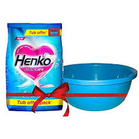 Henko Detergent Stain Care 5kg+Tub Offer