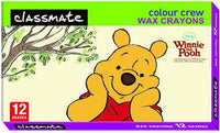 Classmate Wax Crayons(12 Shades)