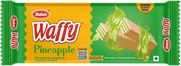 Dukes Waffy Crispy & Crunchy Pineapple Flavoured Wafers 100g