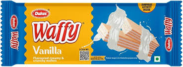 Dukes Waffy Crispy & Crunchy Vanilla Flavoured Wafers 100g