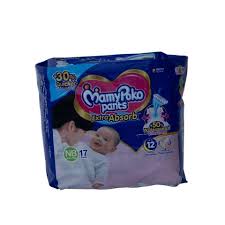 Mamy Poko Pants Extra Absorb Diapers NB17 Pants