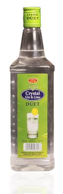 Crystal Gin & Lime Duet 750ml