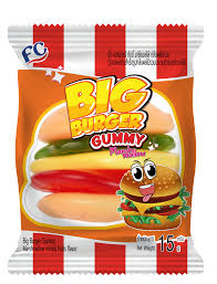 FC Big Burger Gummy Marsh Mallow 15g