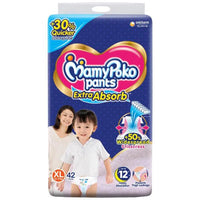 Mamy Poko Pants Extra Absorb Diapers XL 42 Pants