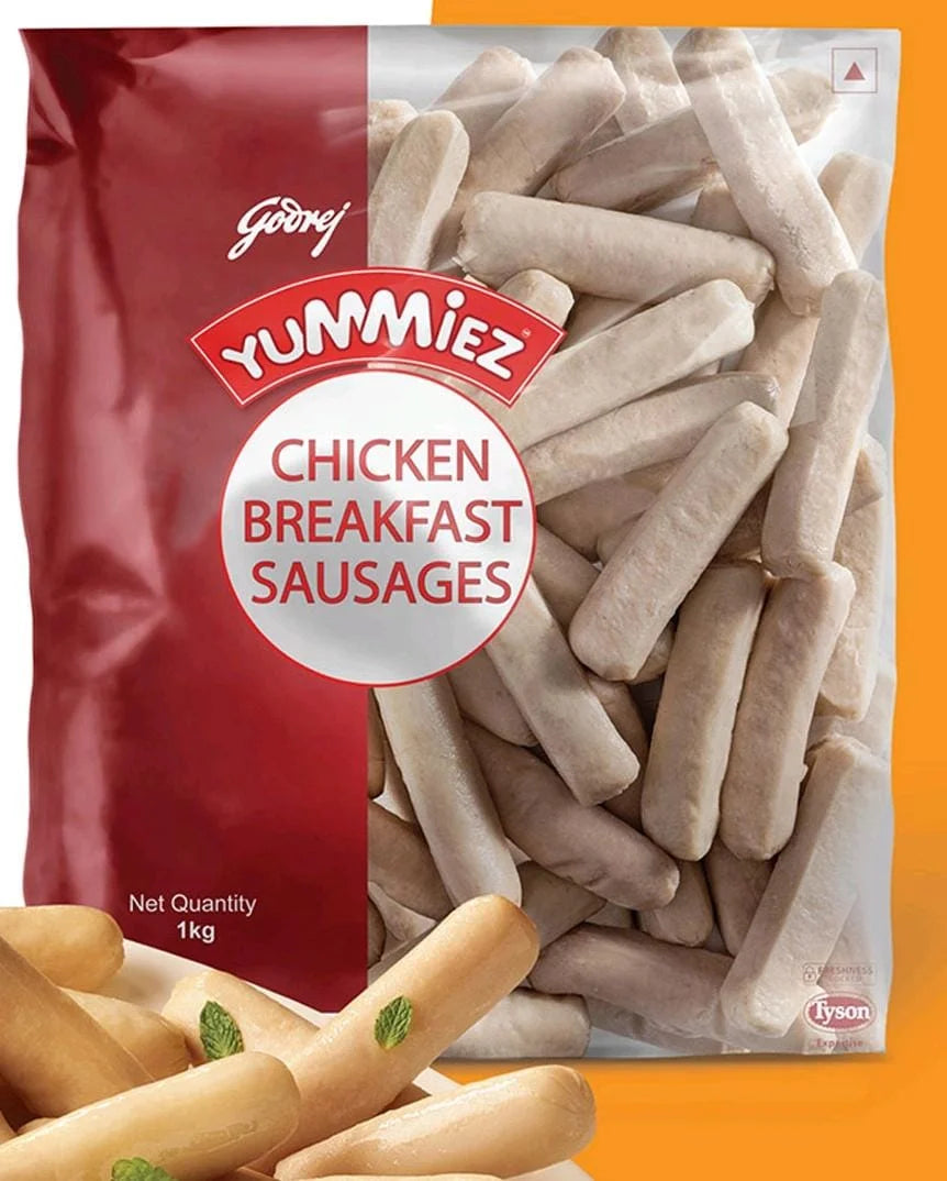 Godrej Yummiez Breakfast Sausages Chicken 1kg