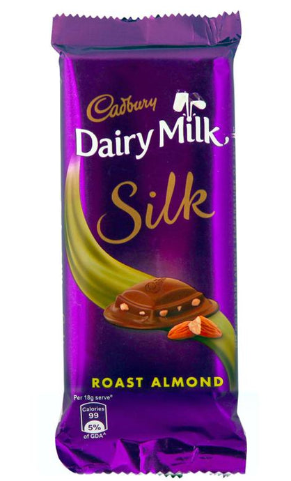 Cadbury Dairy Milk Silk Roast Almond Chocolate 143g - Sherza Allstore