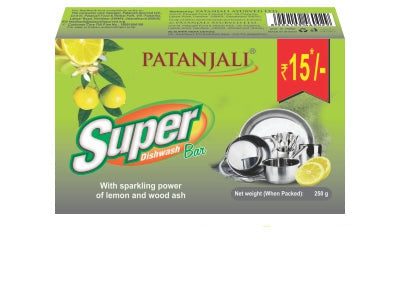 Patanjali super dishwash bar 250g