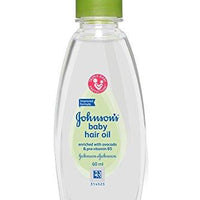 Johnson's Baby Hair Oil 60ml - Sherza Allstore