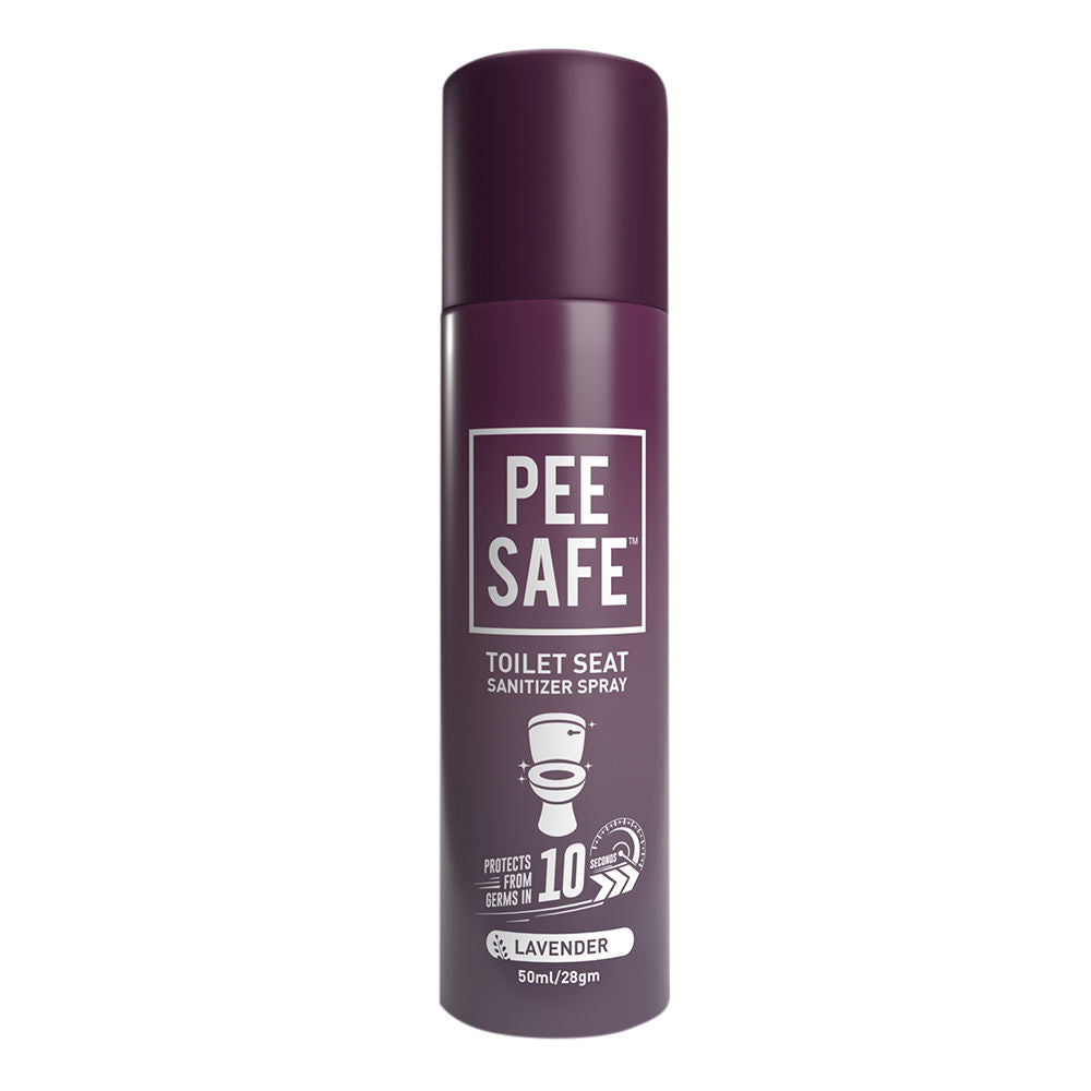 Pee Safe Toilet Seat Sanitizer Spray Lavender 75ml