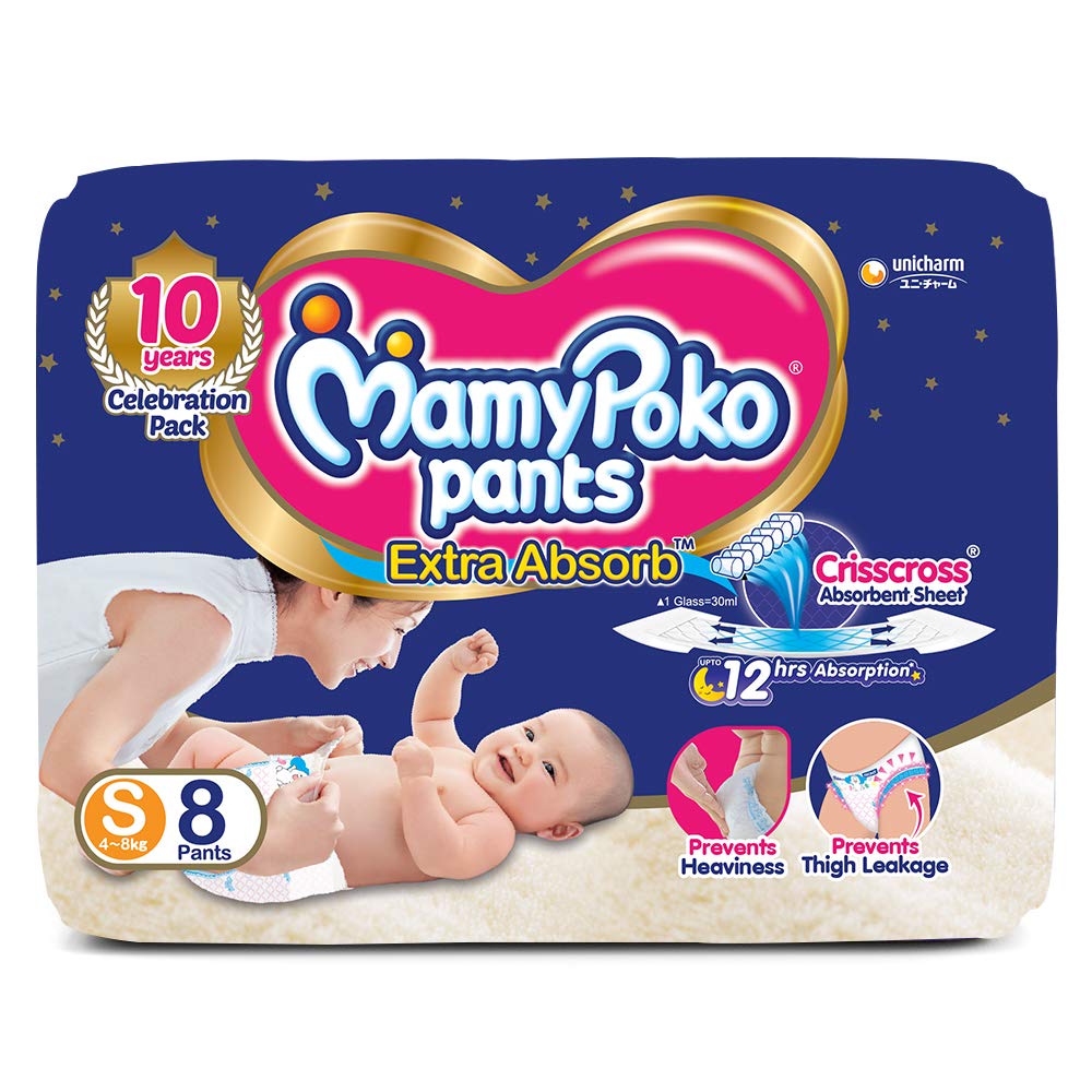 Mamy Poko Pants Diapers S8