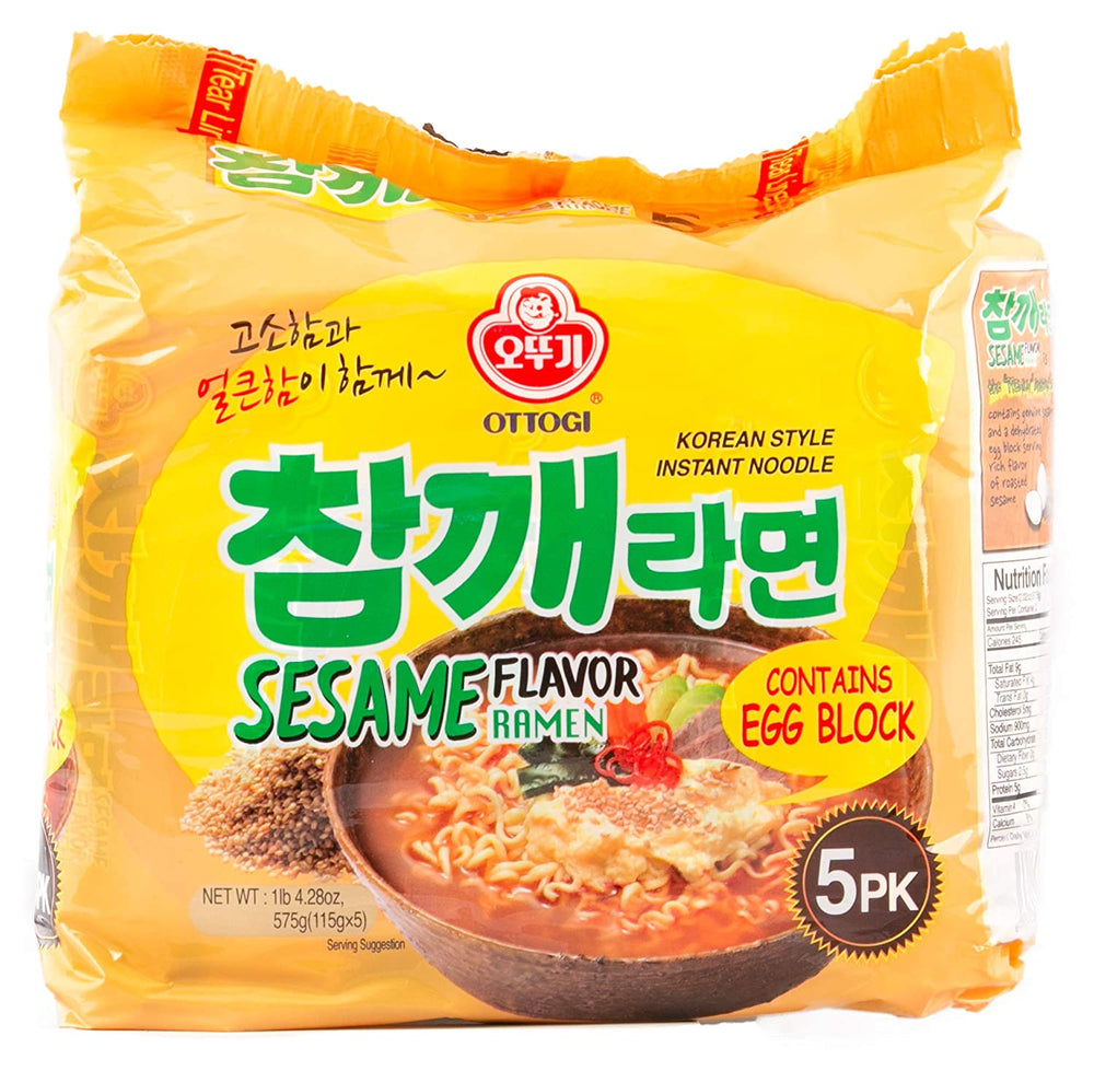 Sesame Flavor Egg Block (8pk*5pcs) 575g