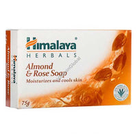Himalaya Almond & Rose Soap(Moisturizes & Cools Skins)75g