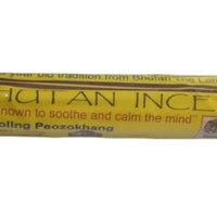 BHUTAN INCENSE Kuengacholing Chum Poi SMALL (Yellow Cover)