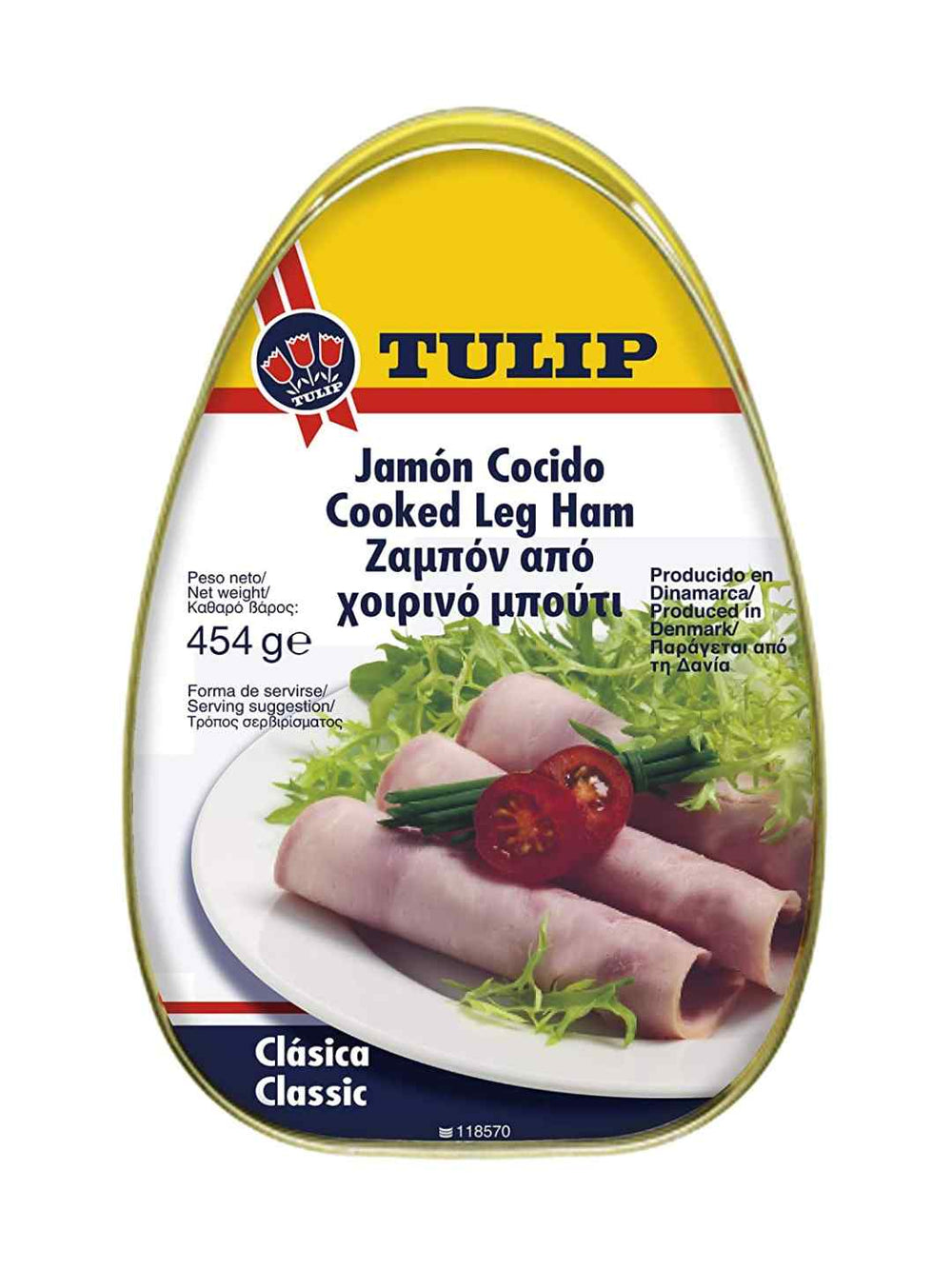 Tulip Jamon Cocido/Pork Leg Ham 340g