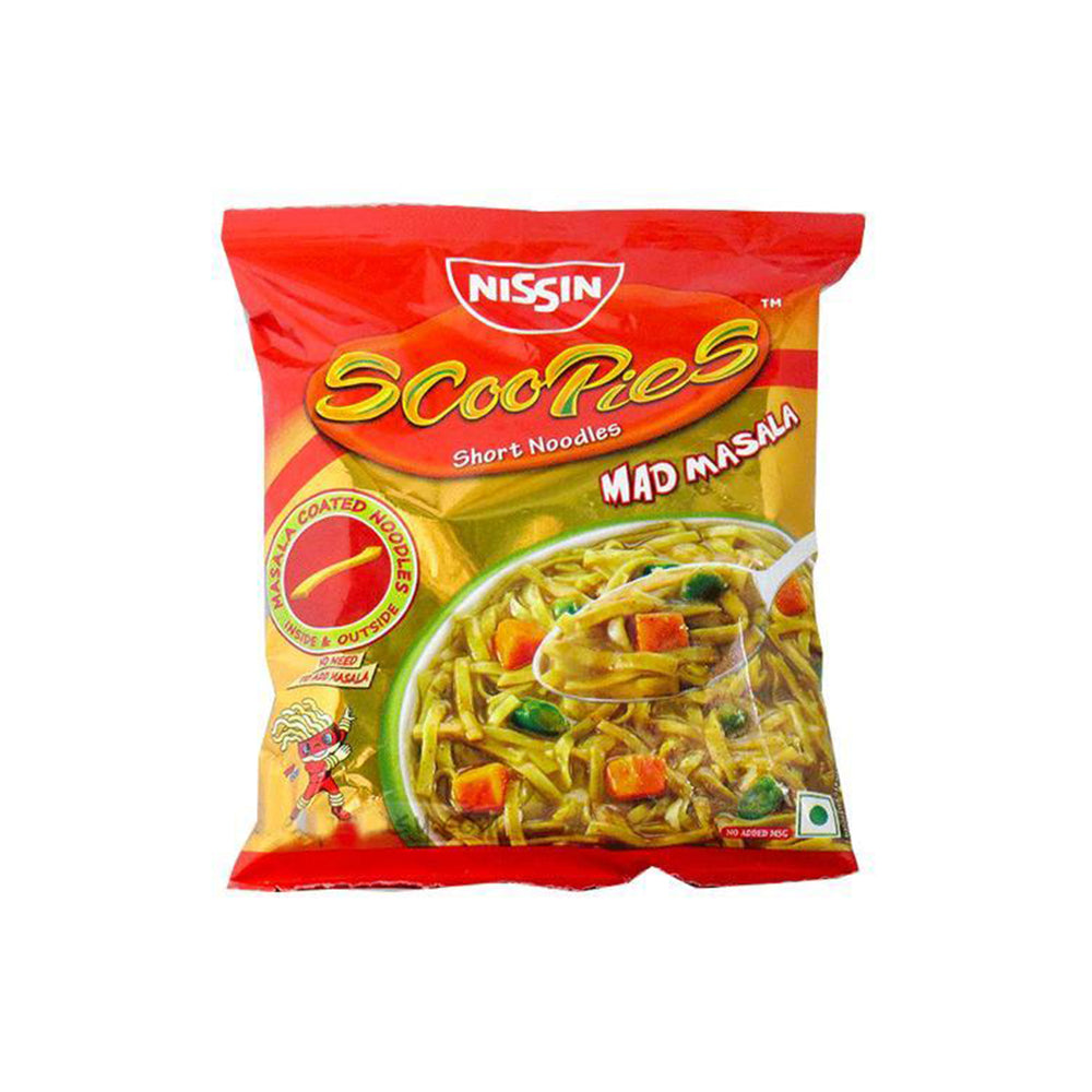 Scoopies Short Noodles Mad Masala 70g