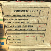 Druk MANGO Squash 700ml*12 Units (Wholesale Case)
