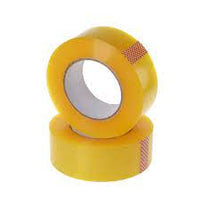 Yellow Transparent Cellotape Medium 100m