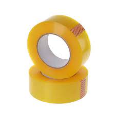 Yellow Transparent Cellotape Medium 100m