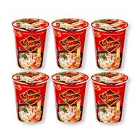 Mama Oriental Kitchen Hot & Spicy Instant Cup Noodle (6 x 65g) Packet
