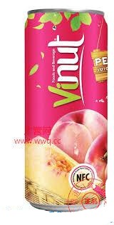 VINUT Peach Juice Drink 250ml - Sherza Allstore