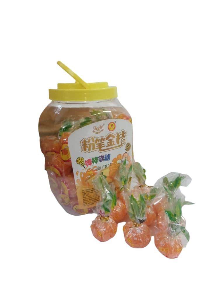 Miaosiqi Round Jelly Chocolate (Jar*50 pieces)