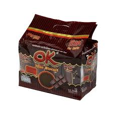 Ok Thin Biscuit 360g(1*12) - Sherza Allstore