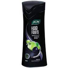 Joy Hair Fruits Shining Black Shampoo (Amla & Black Grapes) 340ml