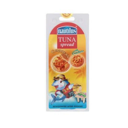 Nautilus Tuna Spread Caribbean Style With Crackers 85g