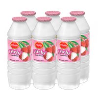 Pran Litchi Fruit Drink 125ml (16 Packets * 6)