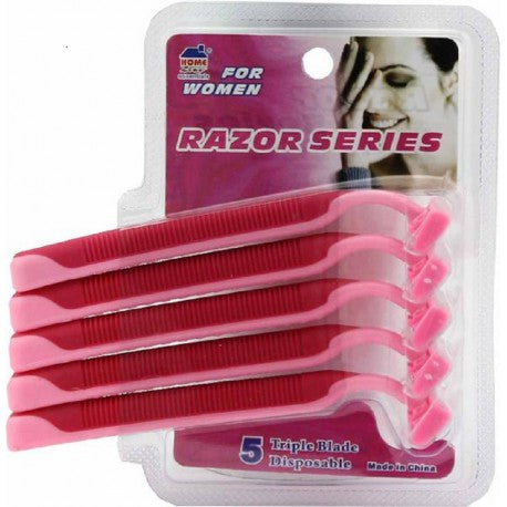 Razor Blade For Women (5 triple blade disposable)