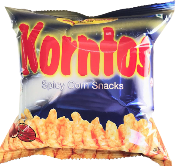 Korntos Spicy Corn Snacks 40g