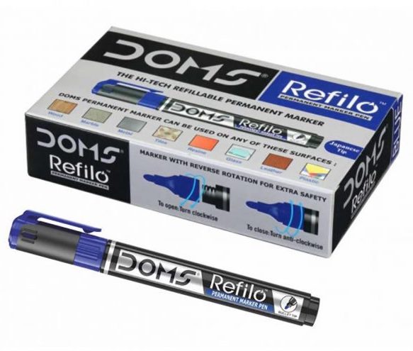Doms Refilo Permanent Marker Pen
